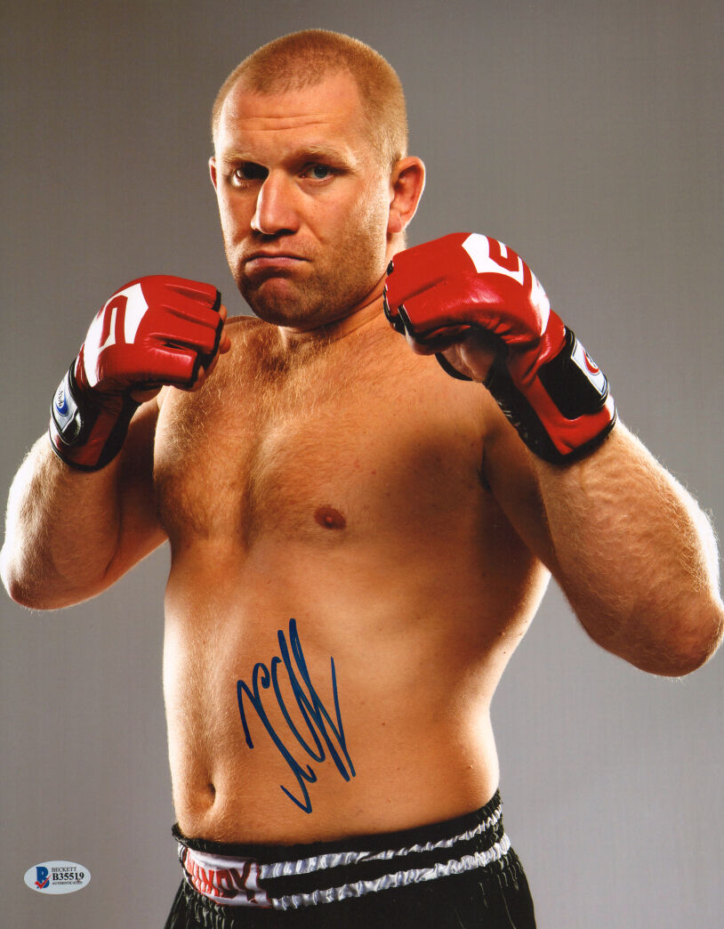 Sergei Kharitonov Signed 11x14 Photo Poster painting BAS Beckett COA StrikeForce Picture Auto'd