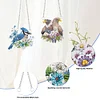 2pcs Diamond Painting Bluebird Eagle Pendant Wall Decor for Home & Window