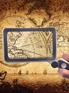 Handheld Loupe 10LED Lights Folding Pocket Magnifier 4X 650mAh for Reading Books