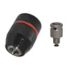Metal Keyless Drill Chuck Adapter 1.5-13mm Quick Change Converter Fixture Tools