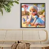 Disney Princess Cinderella-Full Round Diamond Painting 40*40CM