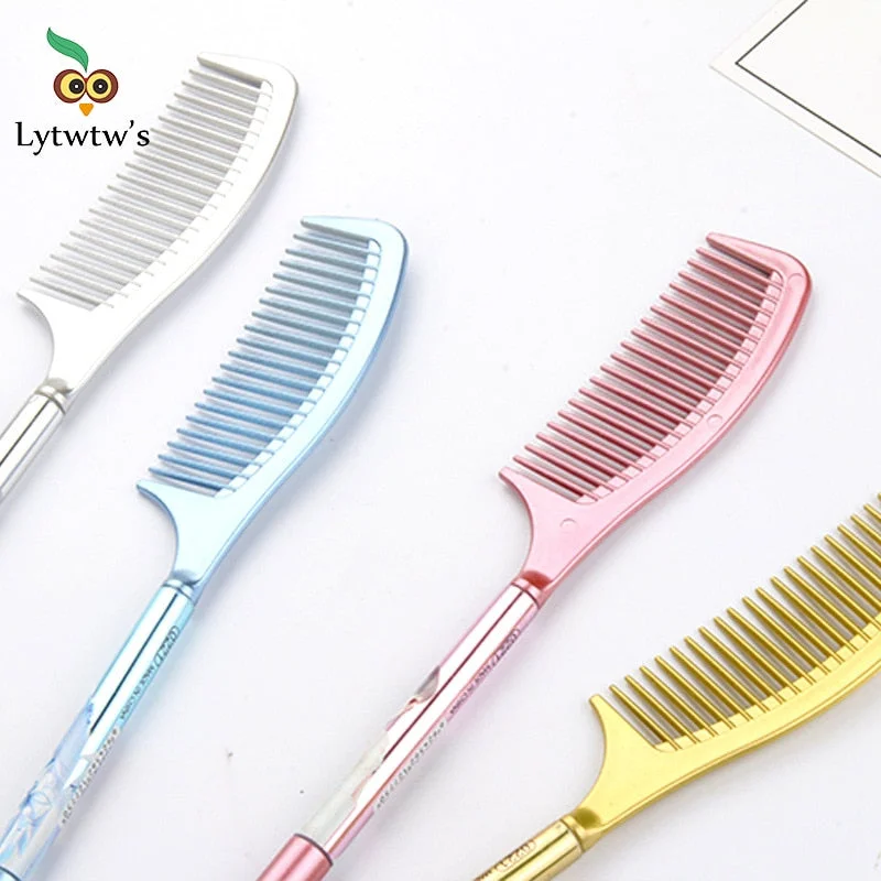 1 Pcs Lytwtw's Stationery Kawaii Cute Lovely Candy Comb Gel Pen Office School Supply Creative Office Gift Sweet pretty Funny