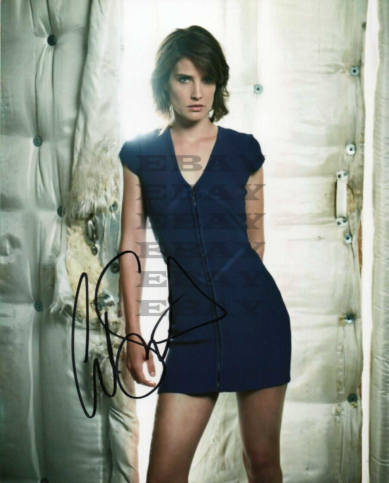 Cobie Smulders Autographed Signed 8x10 Photo Poster painting Reprint