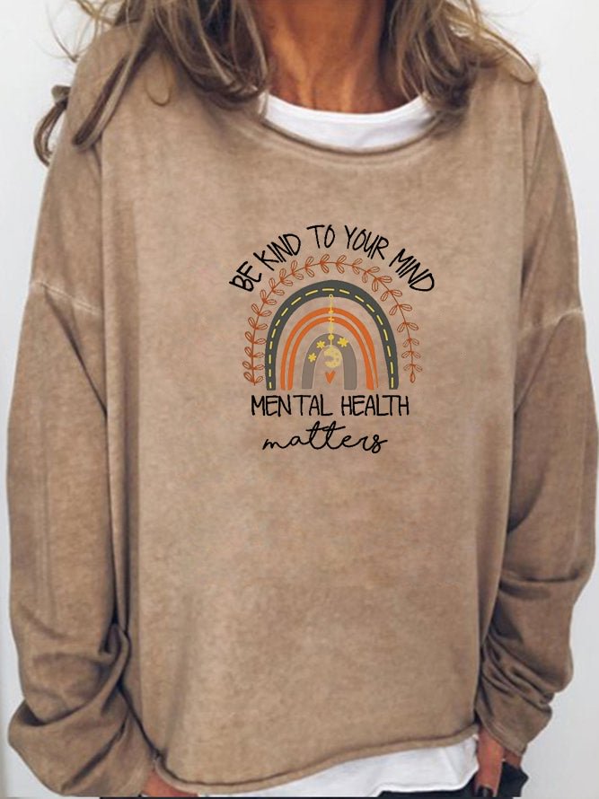 Long Sleeve Crew Neck Be Kind Sweatshirt