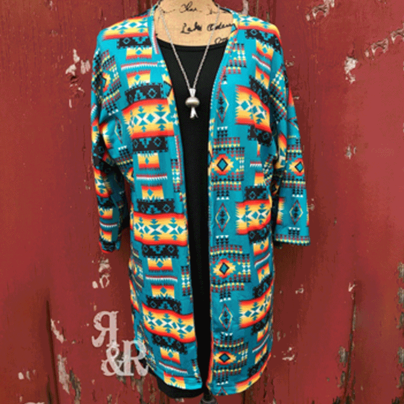 Aztec Nationality warm wollen blanket hand made coat 01f6