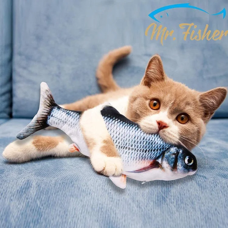 Flopping Electric Fish Toy for Cats