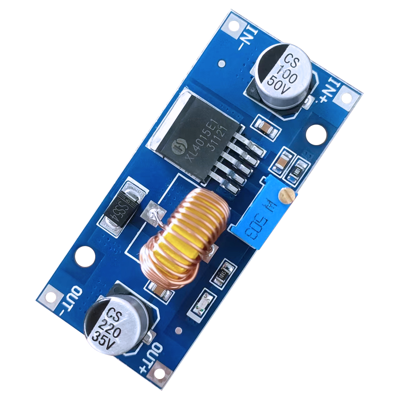 5A DC 4~38V 96% Efficiency DC Boost Converter Module Adjustable Step down Power Supply Module XL4015