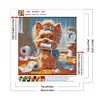 Papier toilette chiot - per&ccedil;age rond peinture diamant - 30*30cm