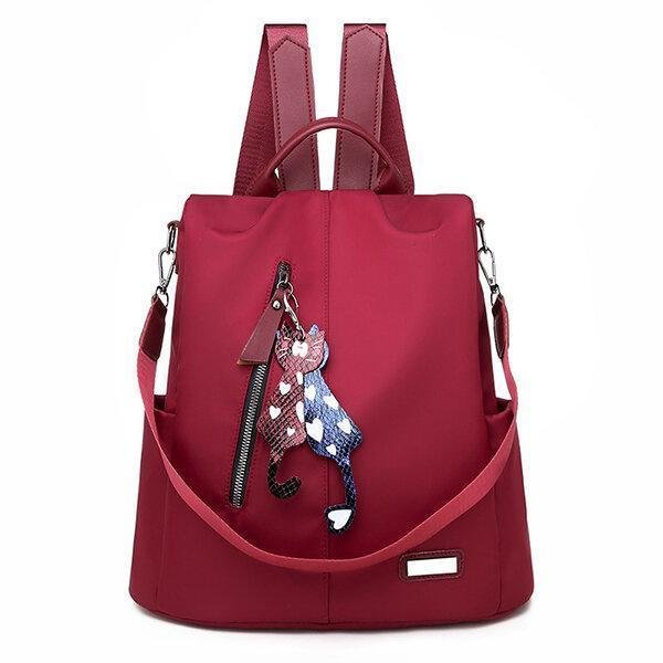 Women Oxford Travel Anti-theft Backpack