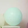 10 Pack | 18" Matte Pastel Seafoam Helium or Air Latex Party Balloons