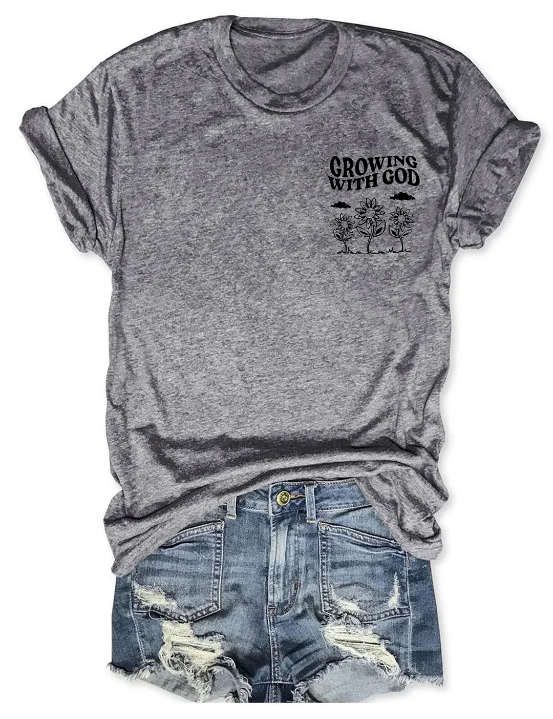Growing With God T-shirt