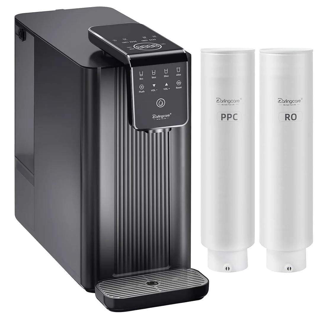 Reverse Osmosis Water Filter Countertop 6-Stage Reverse Osmosis System with UV TDS Monitor