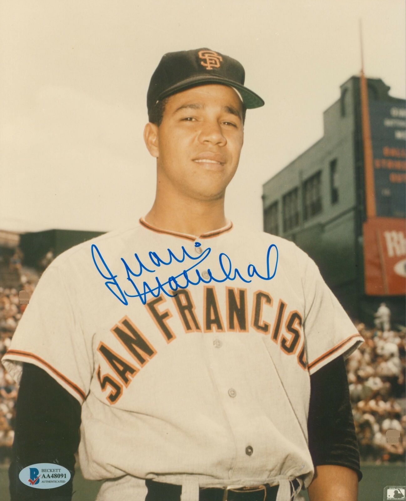 Giants Juan Marichal Authentic Signed 8x10 Photo Poster painting Autographed BAS #AA48091