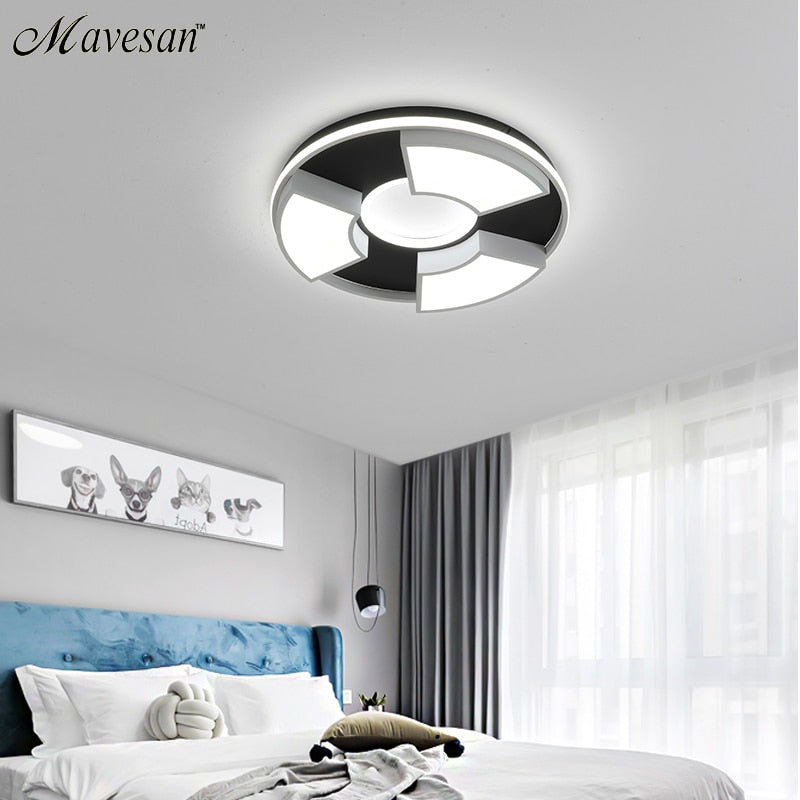 New Modern LED Celling Lights For Living Room Bedroom Simple Ceiling ...