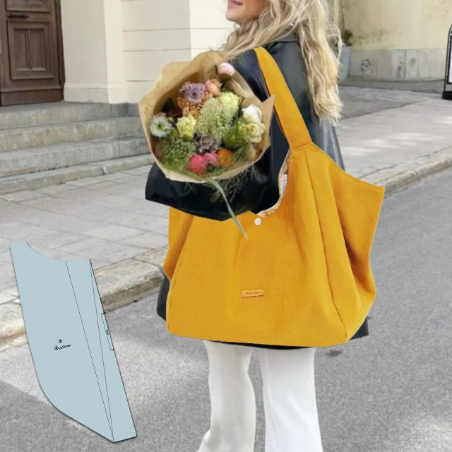 DIY to make a cute handbag— Include Instructions