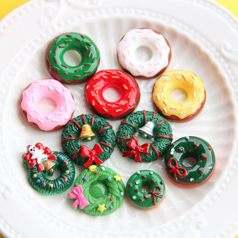 1 Piece Plastic Resin Donuts Jewelry Accessories