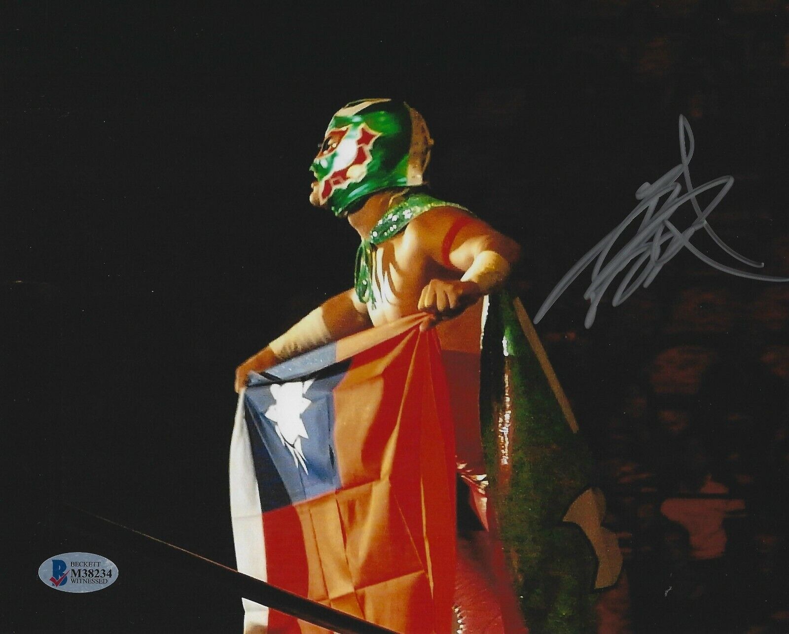 Bushi Signed 8x10 Photo Poster painting BAS Beckett COA New Japan Pro Wrestling Autograph LIJ 34