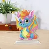 >SALE<DIY Crystal Diamond Ornament Acrylic Multi-Color Dragon Kids Gift (2#)