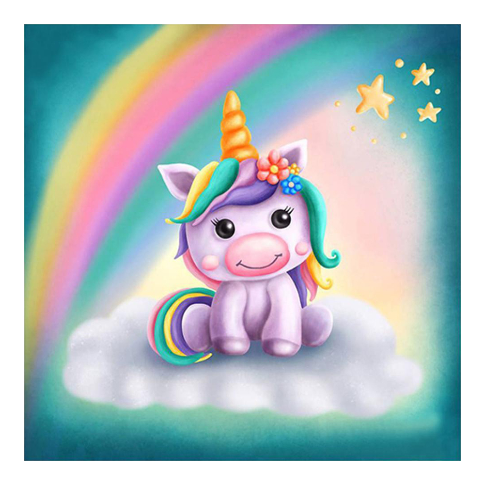 

Cartoon Little Unicorn - Square Drill Diamond Painting - 45*45CM, 501 Original