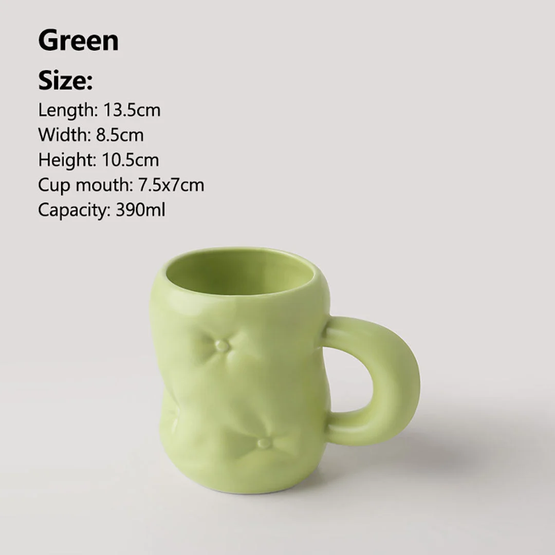 Creative Ceramic Bag Mug