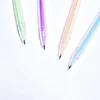 6 SETS 0.6mm Shimmer Gel Pen 12 Colors Set School Season Student Office Stationery Highlighter