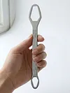 260mm Self-Tightening Adjustable Wrench 8mm To 22mm Multi-function Double-End Wrench 8mm Thick for Automotive Mechanical Industrial Maintenance