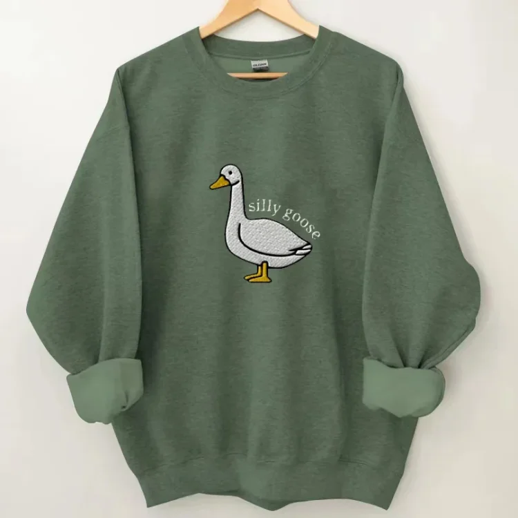 VChics Women Silly Goose Sweatshirts