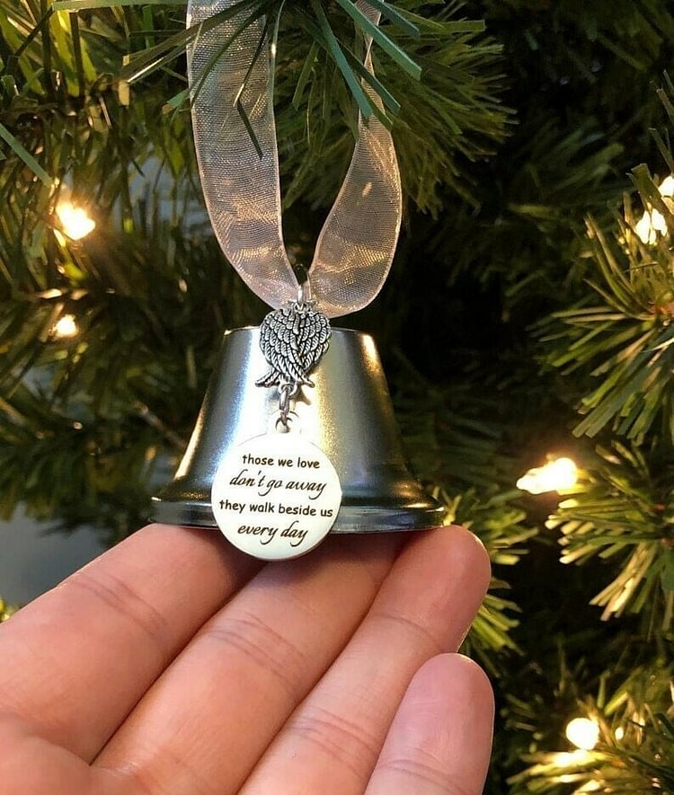 🎄EARLY CHRISTMAS SALE-49% OFF - Christmas Ornaments Angel Wings Bell🎅