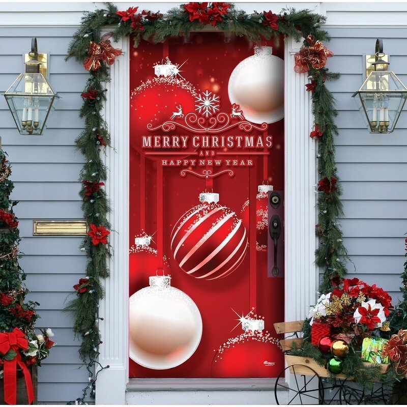Ornaments Door Mural