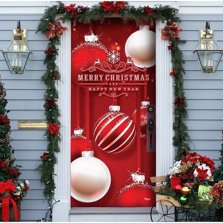 Ornaments Door Mural