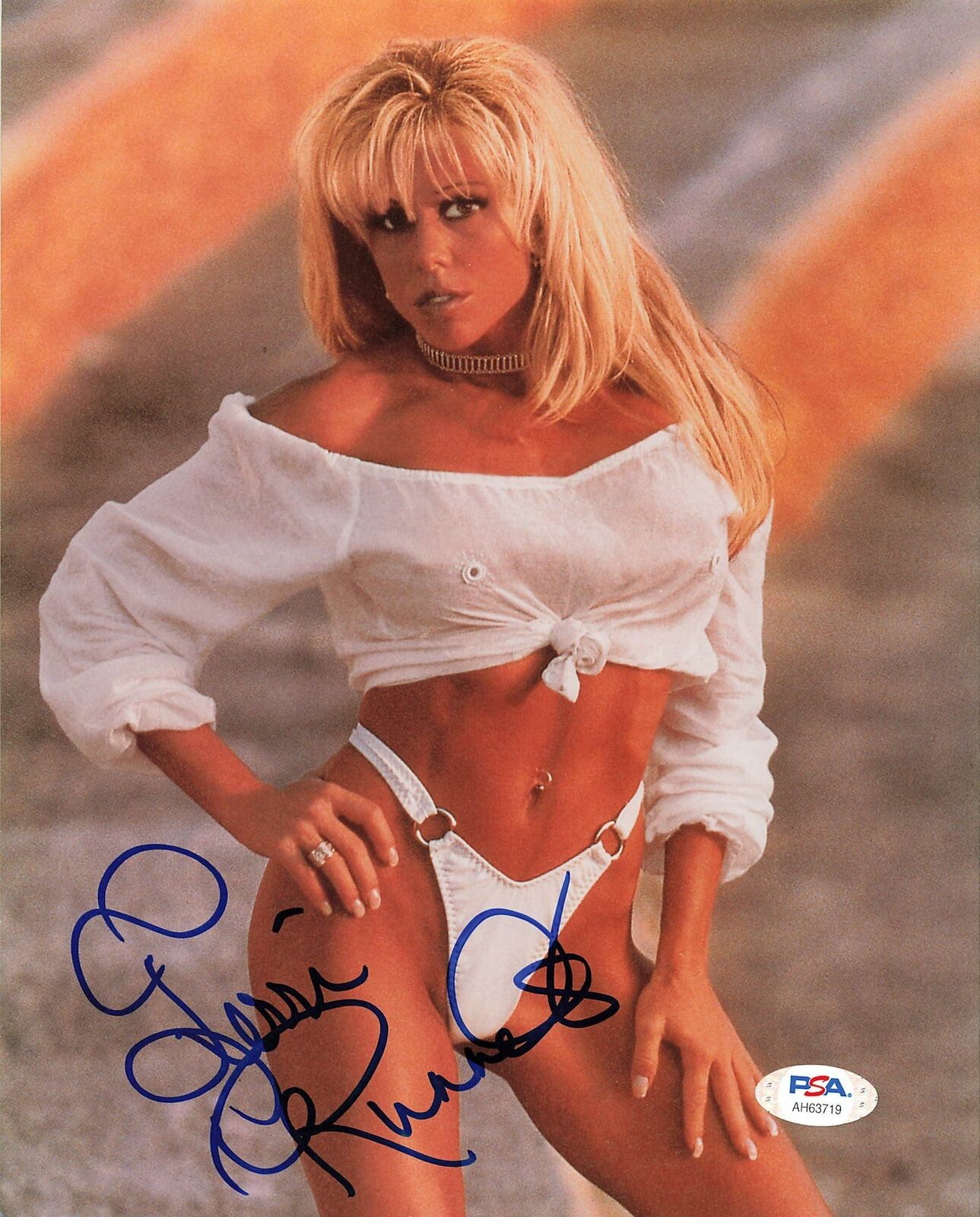 Terri Runnels signed 8x10 Photo Poster painting PSA/DNA COA WWE Autographed Sexy