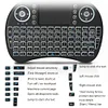 H9 Mini Hand-held Backlight Keyboard Air Mouse Wireless QWERTY Remote Control