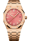 Rose Gold 904L Steel Pink Dial - Watch - 34mm