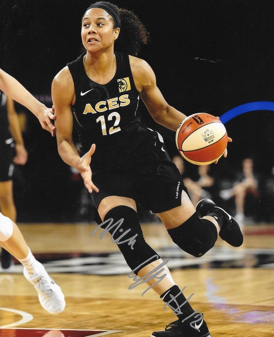 Nia Coffey signed Las Vegas Aces 8x10 Photo Poster painting autographed WNBA