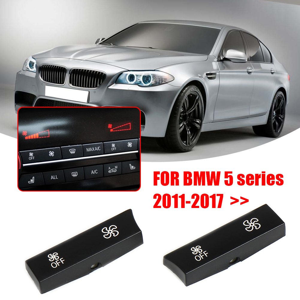 

Car A/C Air Volume Control Switch Fan Button Cap for BMW 5 7 Series F10 F02, Type1, 501 Original