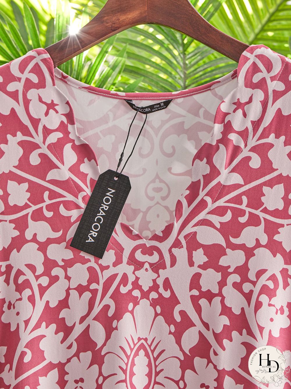 Paisley V Neck Short Sleeve Plus Size Casual Dress