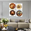 4pcs Diamond Painting -DIY Round Drill Autumn Pumpkin