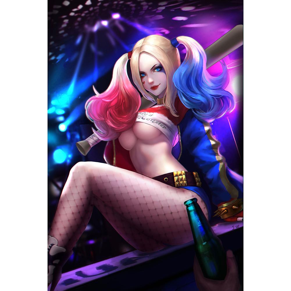 

30*40CM - Suicide Squad - Round Drill Diamond Painting, 501 Original