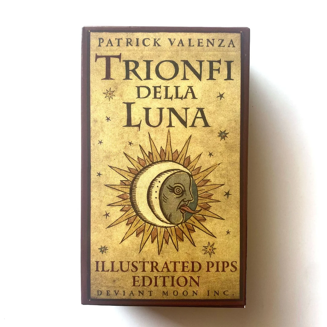  Trionfi della Luna ILLustrated -  with Rigid Box and Guide Booklet