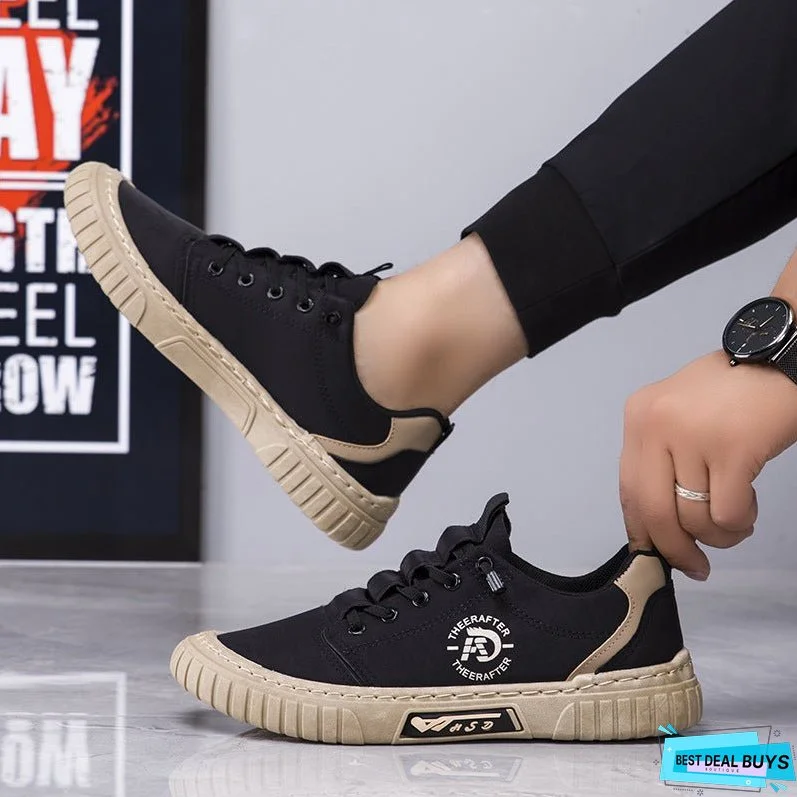 Creative Men's Autumn Front Breathable Casual Shoes