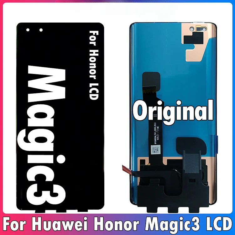 Original For Honor Magic3 LCD Display Touch Screen Digitizer Assembly For Honor Magic 3 LCD Display For Huawei ELZ-AN00 Display