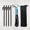 4Pcs Tent Pegs Unbreakable Camping Tent Stakes with Hammer for Camping Picnic