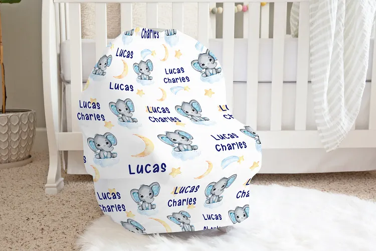 Personalized Baby Car Seat Canopy| Canopyl69
