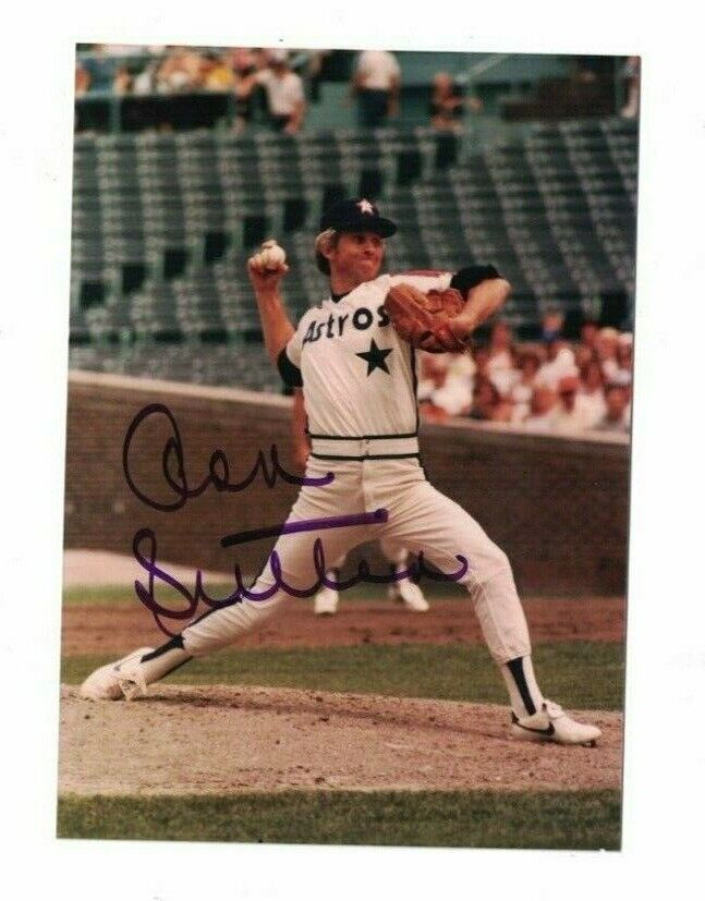 Don Sutton Houston Astros Signed Original 3x5 Baseball Photo Poster painting W/Our COA