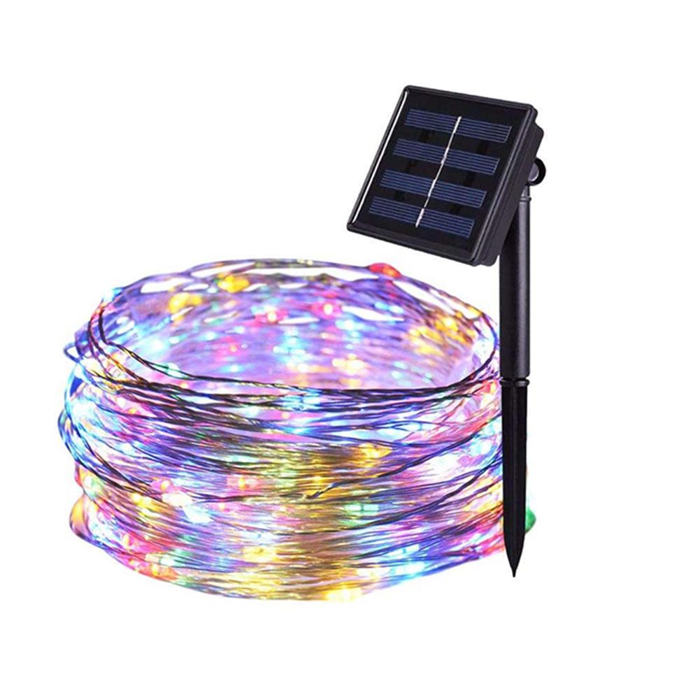 

100 LED Solar String Light Outdoor Copper Wire Garland Lamp, 501 Original