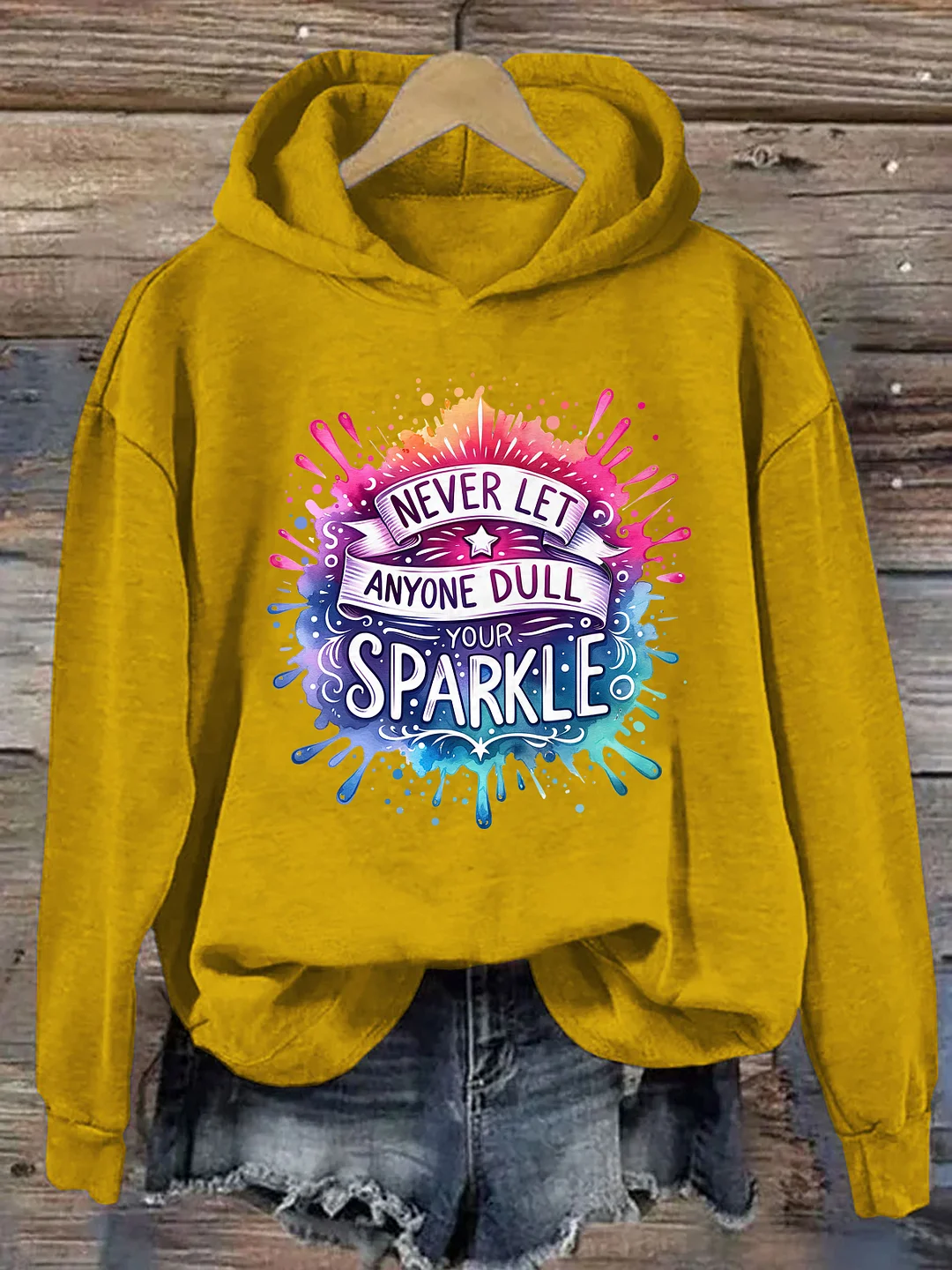 Never Let Anyone Dull Your Sparkle Hoodie