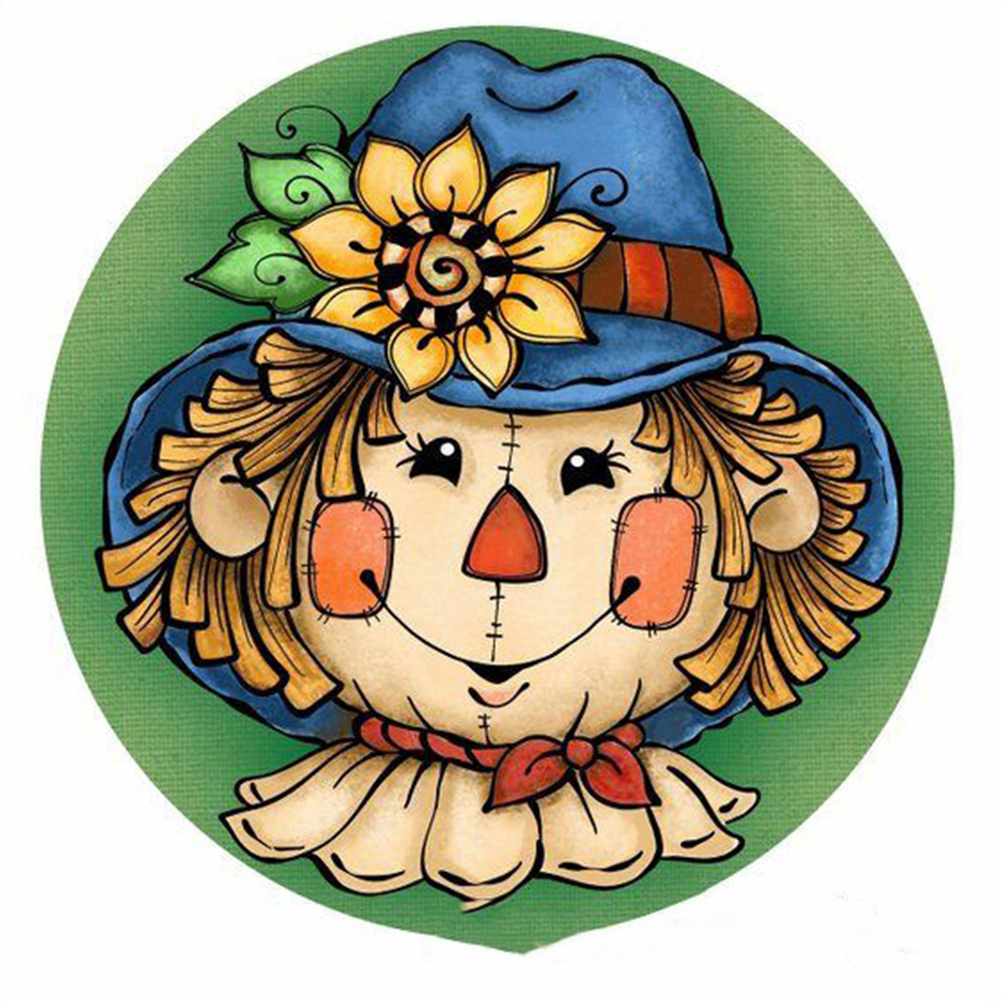

Cartoon Scarecrow - Round Drill Diamond Painting - 30*30CM, 501 Original