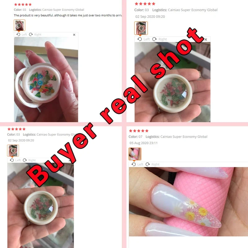 Nail Supplies Flowers and Animals Mixed Wood Pulp Paper Nail Jewelry Accessories Skills 3d Nail Art Decoration 2021 Summer New