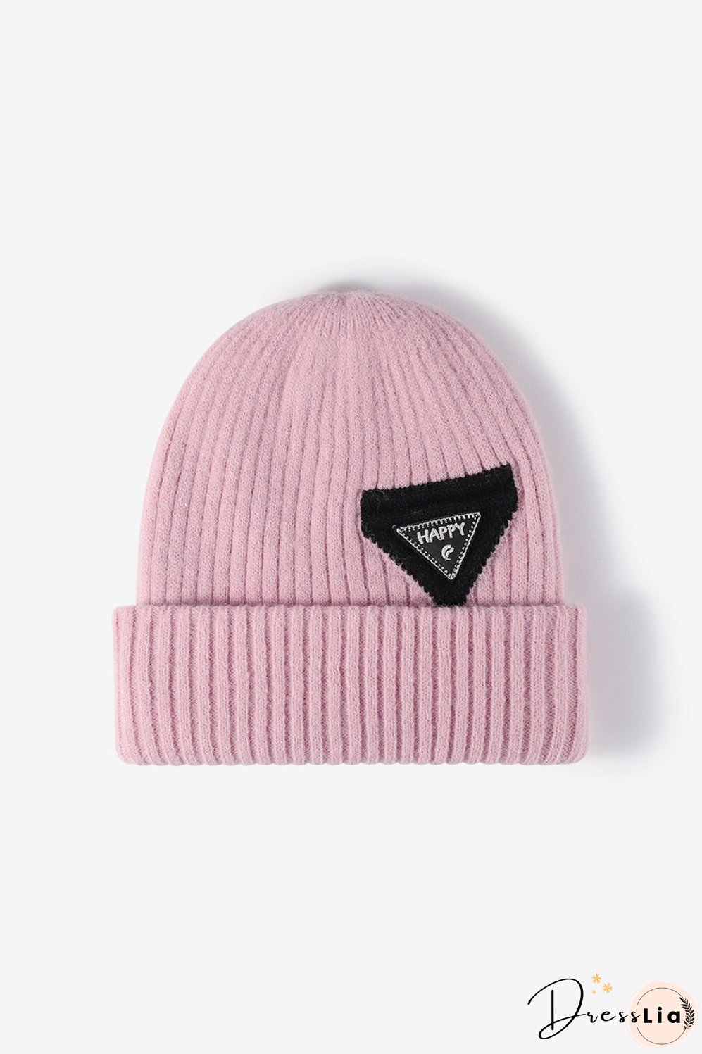 HAPPY Contrast Beanie
