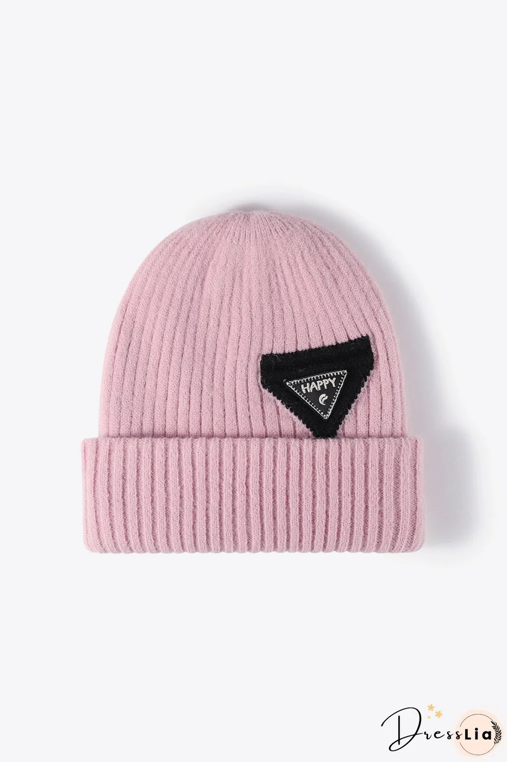 HAPPY Contrast Beanie